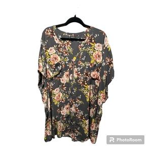 Floral Torrid Blouse 6